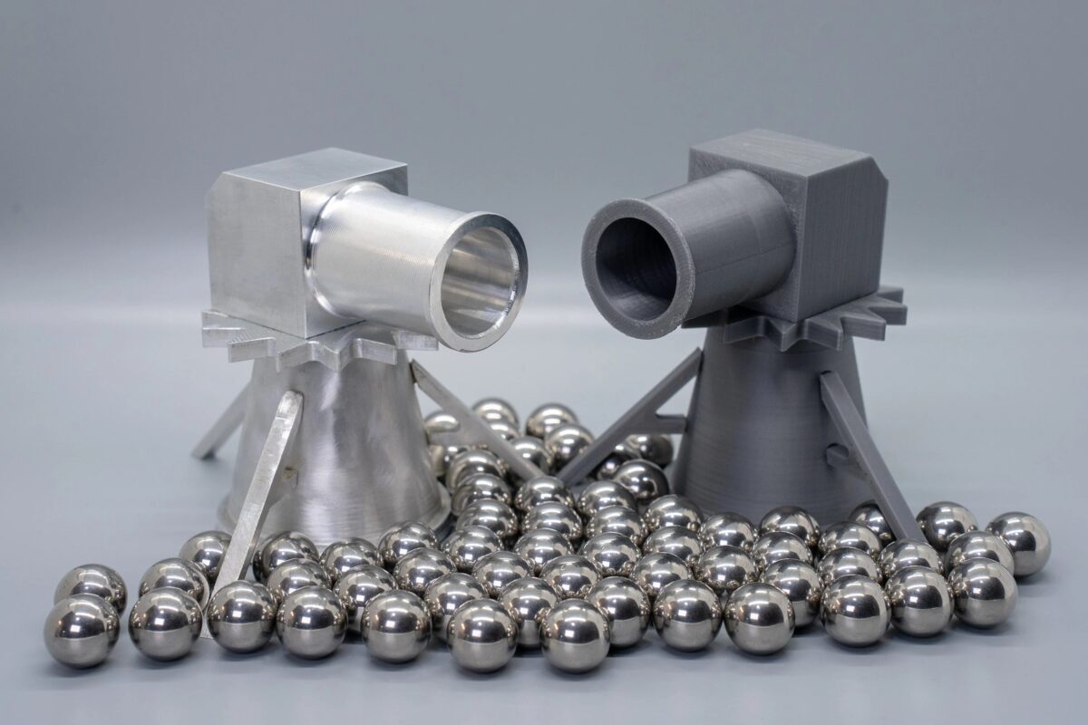 Aluminum and plastic cannon